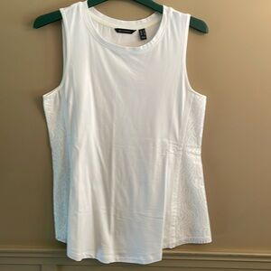 H by Halston white tank top. Size small